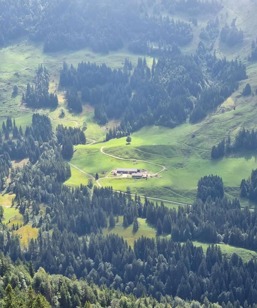 Jausenstation Neuschwand Villa Hittisau Esterno foto