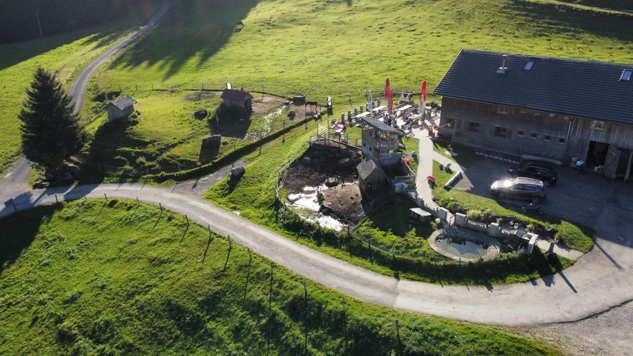 Jausenstation Neuschwand Villa Hittisau Esterno foto