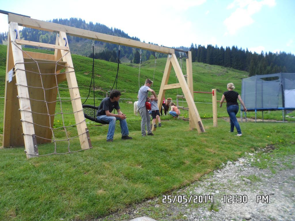 Jausenstation Neuschwand Villa Hittisau Esterno foto