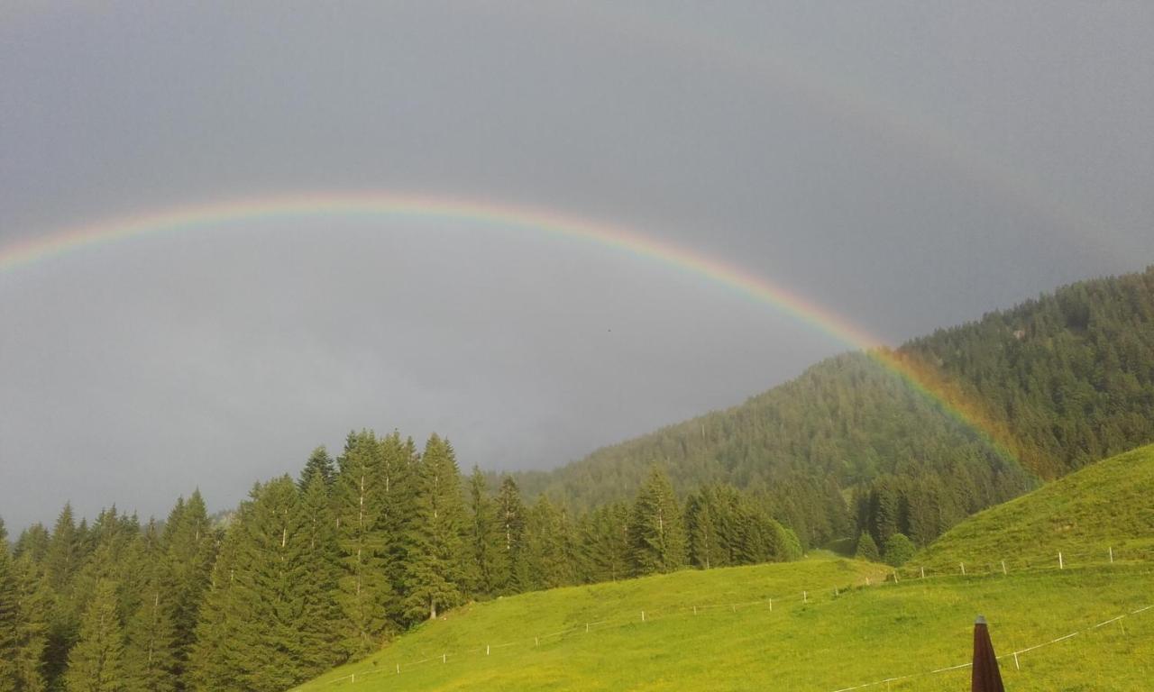 Jausenstation Neuschwand Villa Hittisau Esterno foto